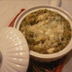 Piquant Crab and Eggplant (Aubergine)  Dressing recipe