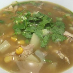 Corn, Potato and Chicken Soup recipe