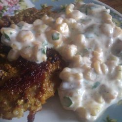 Bombay Chops With Corn and Cumin Raita recipe