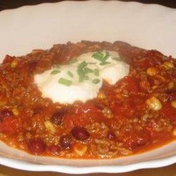 Spicy Chili With Beans recipe
