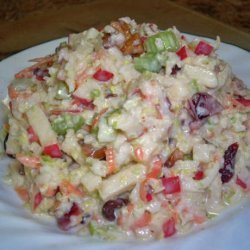 Waldorf Salad Slaw recipe