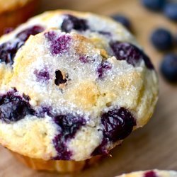 The Best Blueberry Muffins recipe