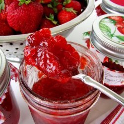 Less Sugar Canned Strawberry Jam recipe