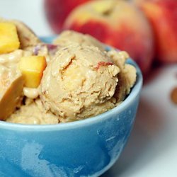 Peach Almond Ice Cream recipe