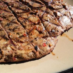 Spicy Caribbean Flank Steak recipe