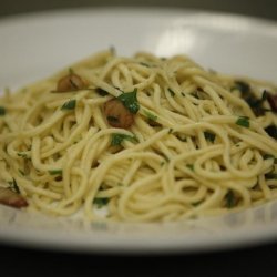 Spaghetti With Garlic and Oil recipe