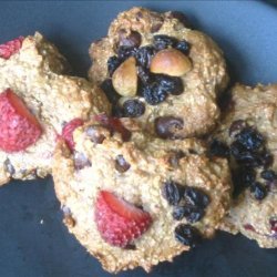 Strawberry Chocolate Chip Oatmeal Cookies recipe