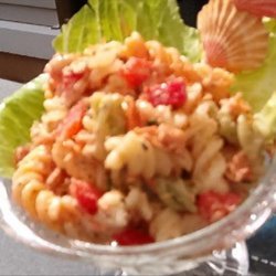 Salmon Fusilli Salad recipe