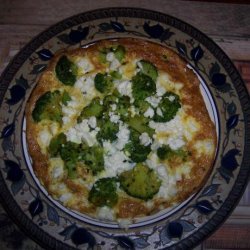 Forevermama's Spinach, Feta, and Tarragon Fritata recipe