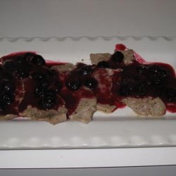 Veal Medallions with Blueberry-Citrus Sauce recipe