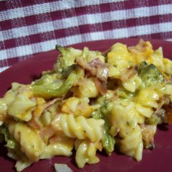 Ham, Broccoli, Mac 'n Cheese Casserole recipe