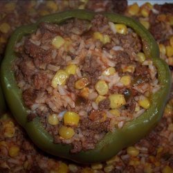 A-1 Savory Stuffed Bell Peppers recipe