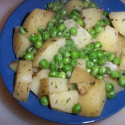 Herbed Potatoes 'n' Peas recipe