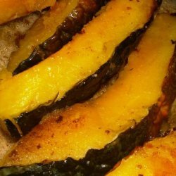 Grilled Pumpkin With Rosemary and Sea Salt recipe