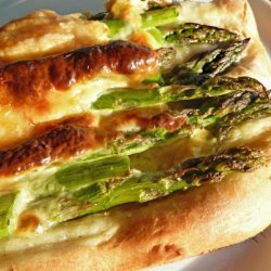 Asparagus Pizza recipe