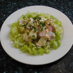 Simple Potato & Egg Salad recipe