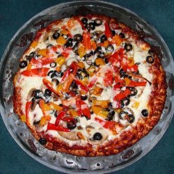 Mediterranean Vegetable Pizza recipe