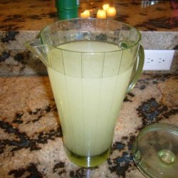 Fresh Ginger Infused Lemonade recipe