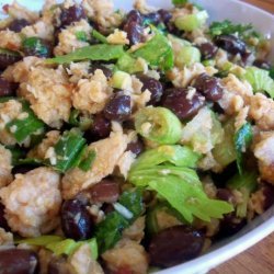 Black Bean and Salmon Salad recipe