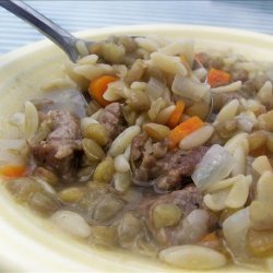 Algerian Lamb and Lentil Soup recipe