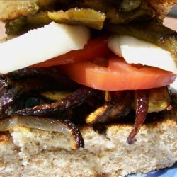 Grilled Vegetable Panini With Basil Pesto recipe