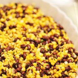 Spicy Corn and Black Bean Salad recipe