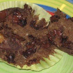 Chocolate Chocolate Chip Banana Muffins recipe