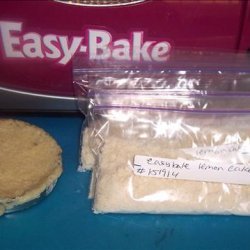 Easy Bake Oven Lemon Cake Mix recipe