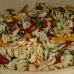 Pasta and Bean Salad With Cumin and Coriander Dressing recipe