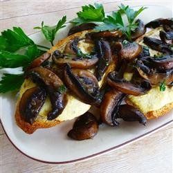 Mushroom and Ricotta Bruschetta recipe