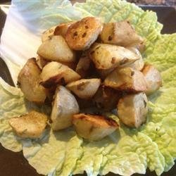 Roasted Jerusalem Artichokes (or Sunchokes) recipe
