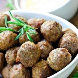 Southwestern Mini Turkey Meatballs recipe