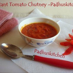 Instant Tomato Chutney recipe