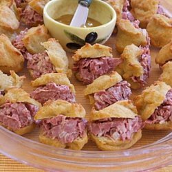 Party Corned Beef Puffs recipe