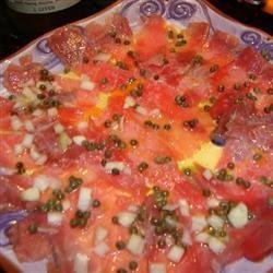 Santa Fe Tuna Carpaccio recipe
