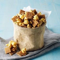 Shreddies Nuts and Fluff Snack Mix recipe