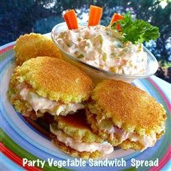 Party Vegetable Sandwich Spread recipe