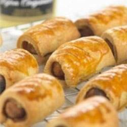 Sausage Rolls with Maille(R) Dijon Originale Mustard recipe
