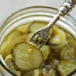 Thirty Minute Bread and Butter Pickles recipe