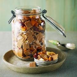 Shreddies Sweet and Spicy Snack Mix recipe