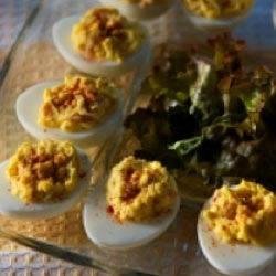 Curried Devilled Eggs recipe