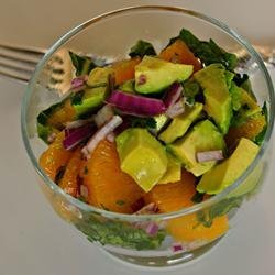 Mandarin Orange, Cilantro, and Avocado Salsa recipe