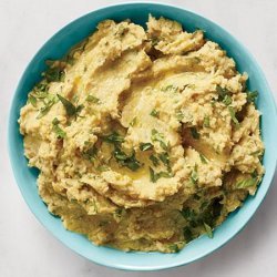 Artichokes and Hummus Dip recipe