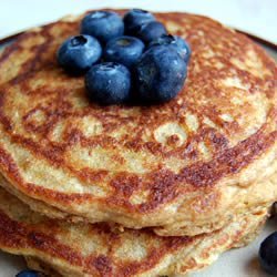 Wheat Germ Whole-Wheat Buttermilk Pancakes recipe