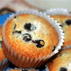 Aunt Blanche's Blueberry Muffins recipe