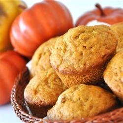 Pumpkin Wheat Honey Muffins recipe