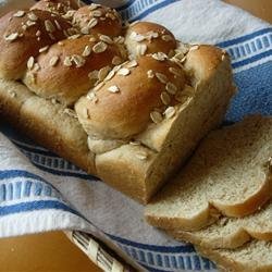 Honey Oatmeal Bread II recipe