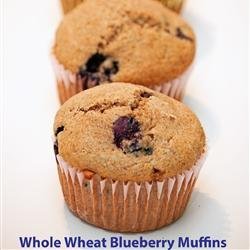 Whole Wheat Blueberry Muffins recipe