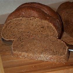 Bread Machine Pumpernickel Bread recipe