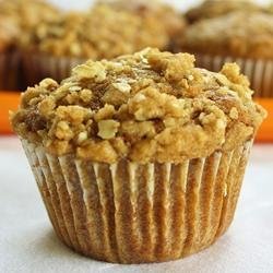 Pumpkin Muffins with Streusel Topping recipe